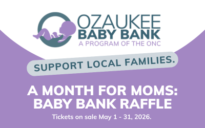 Support Moms This May: A Month For Moms: Baby Bank Raffle Returns
