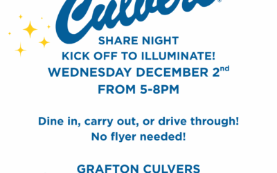 Dine to Donate at Culvers Grafton – December 2December 2nd 2026