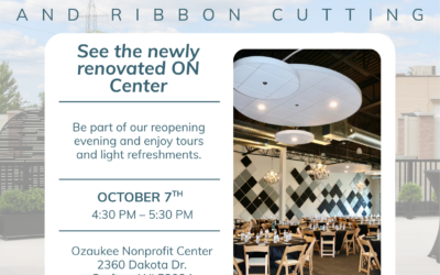 ON Center Reopening and Ribbon CuttingOctober 7th, 2026